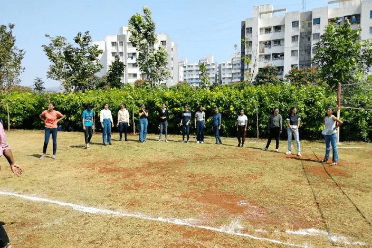 Outdoor Games – Volleyball at FE Induction